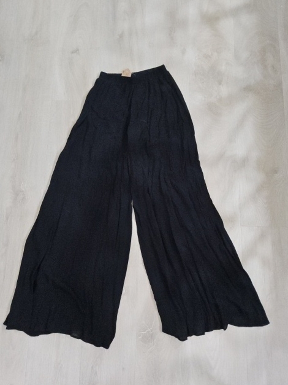 Show Me Your MuMu Black Wide-Leg Palazzo Pants - Picture 1 of 2